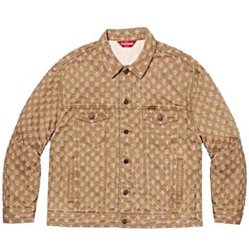 Supreme 22SS Burberry Denim Trucker Jacket ジャケット ウォッシュ