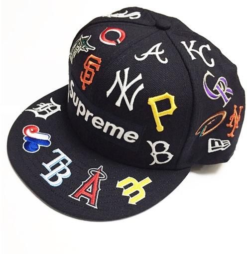 Supreme 20ss MLB New Era 7 3/8 navy - キャップ