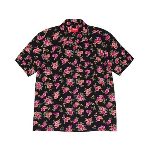 Supreme Floral Rayon S/S Shirt Sサイズ