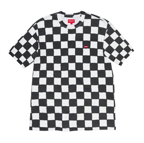 Small Box Tee スモール ボックス ロゴ checkerboard