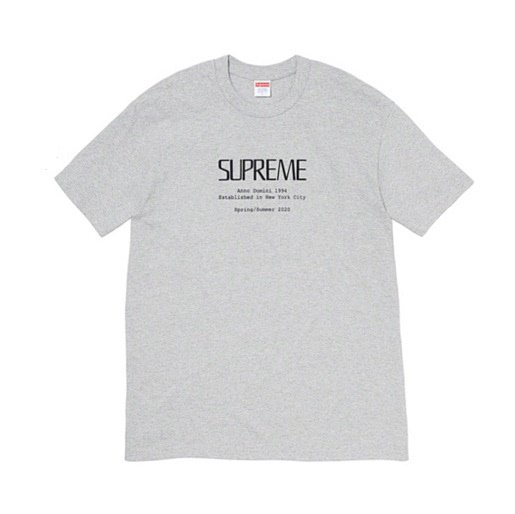 Supreme Tee Tシャツ 20ss