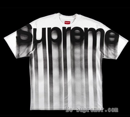 M)Supreme Bleed Logo S/S TopブリードロゴTシャツ