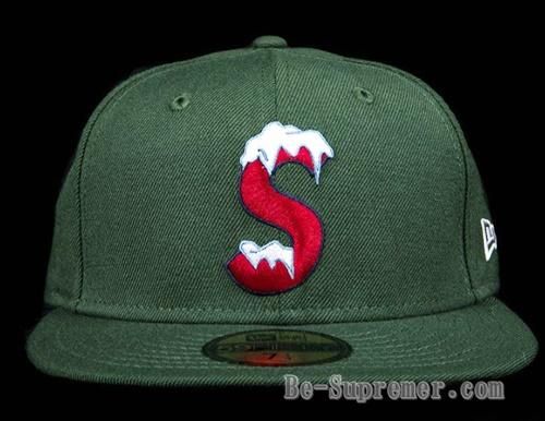 7 1/2 緑 Supreme 22FW S Logo New Era Cap-