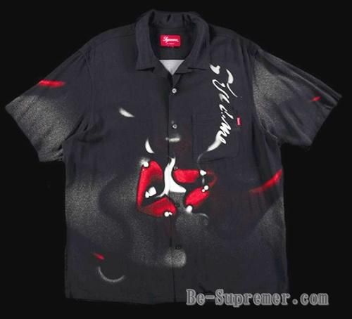 Supreme Blow Back Rayon S/S Shirt Black - シャツ