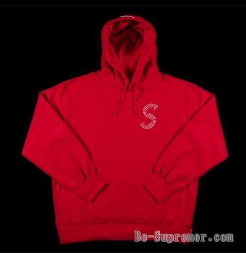 20FW Supreme S Logo Hooded Sweatshirt