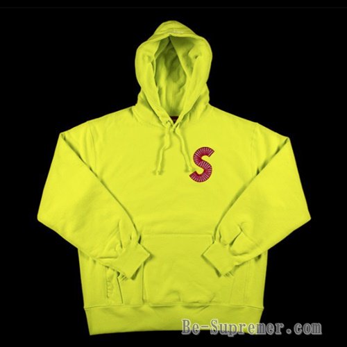 20FW Supreme S Logo Hooded Sweatshirt