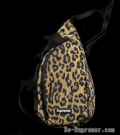 シュプリーム スリング バッグ レオパード sling bag leopard