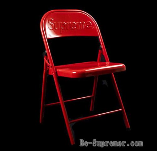 Supreme metal folding chair 送料込 シュプリーム