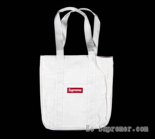 Supreme 20FW Canvas Tote Bag Black (New) | la2s-securite.com