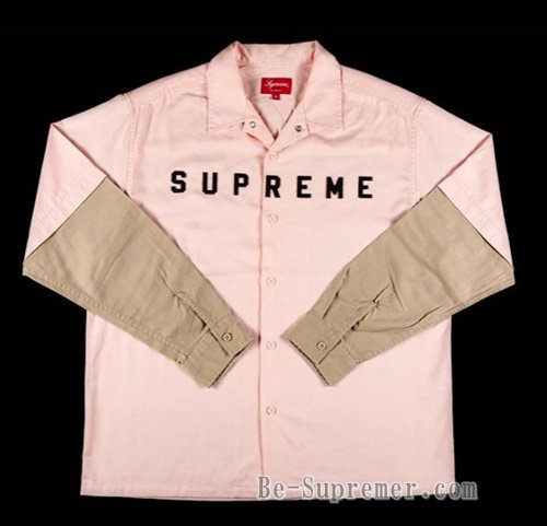 supreme 20aw 2tone work shirt