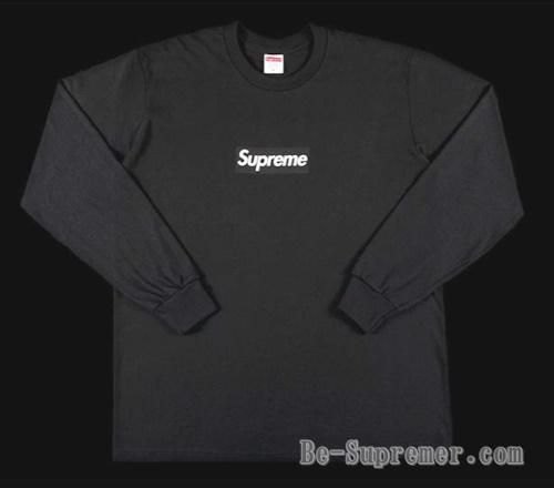 【Supreme通販専門店】Supreme(シュプリーム) Box Logo L/S ロンTブラック 新品の通販 - Be-Supremer