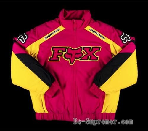 ブランドsupreme fox racing puffy jacket