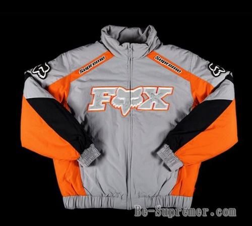 ブランドsupreme fox racing puffy jacket