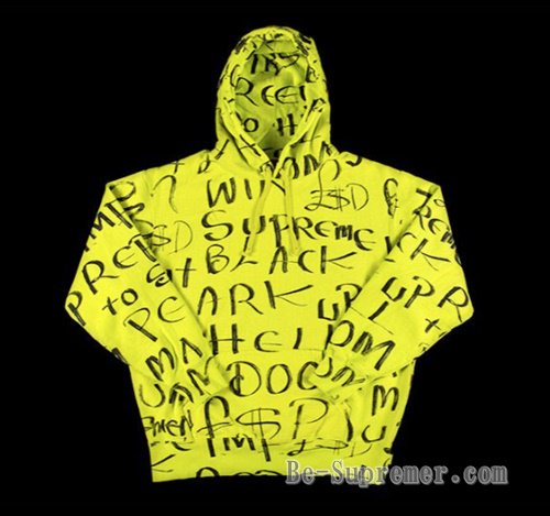 Supreme Black Ark Hooded Sweatshirt 20fw