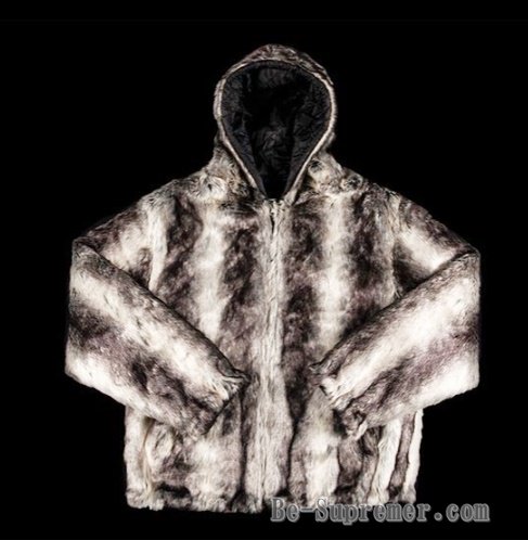 Supreme Faux Fur Reversible Hooded Jacket ブラック 新品の通販 - Be