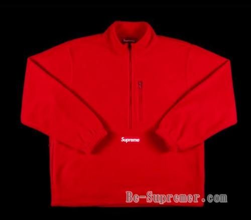 supreme Polartec Half Zip Pullover 20FW袖丈59cm