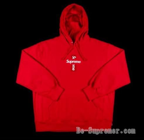 【Supreme通販専門店】Supreme(シュプリーム) Cross Box Logo Hooded Sweatshirtレッド 新品の通販 -  Be-Supremer