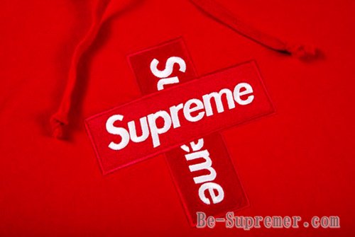 【Supreme通販専門店】Supreme(シュプリーム) Cross Box Logo Hooded Sweatshirtレッド 新品の通販 -  Be-Supremer