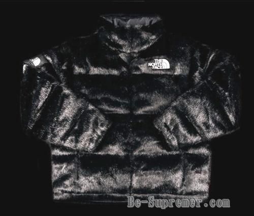 グリーンSupreme The North Face Faux Fur Nuptse