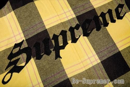 Supreme通販専門店】Supreme(シュプリーム) Quilted Flannel Shirt イエロー 新品の通販 - Be-Supremer