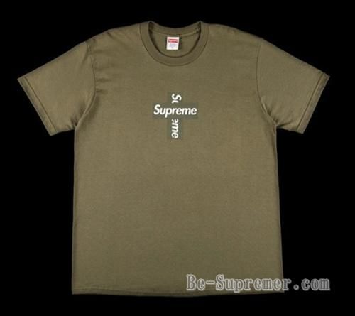 Supreme - Cross Box Logo Tee Tシャツ ブラックの通販 - Supreme通販 ...