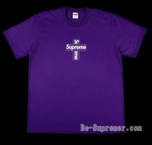 Supreme - Cross Box Logo Tee Tシャツ ブラックの通販 - Supreme通販 ...