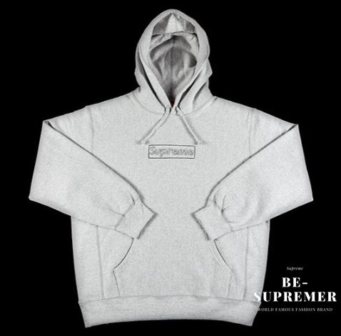Supreme KAWS Chalk Logo Hooded Sweatshirt パーカーヘザーグレー 新品通販- Be-Supremer