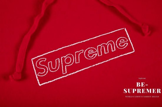 Supreme KAWS Chalk Logo Hooded Sweatshirt パーカー レッド 新品通販- Be-Supremer