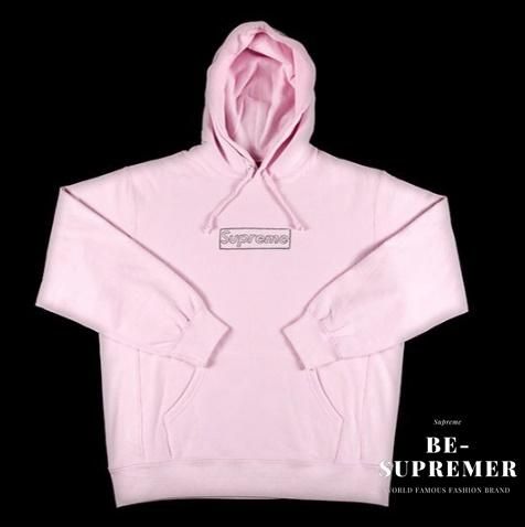 Supreme 21AW Box Logo Hooded Sweatshirt パーカー ピンク 新品通販