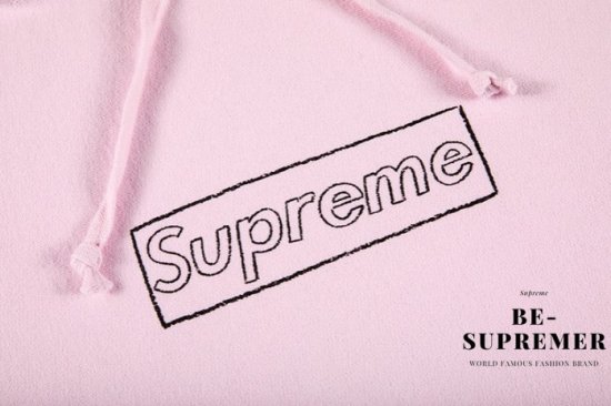 Supreme KAWS Chalk Logo Hooded Sweatshirt パーカー ライトレモン ...