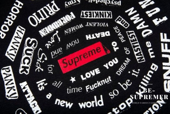 【Supreme通販専門店】Supreme(シュプリーム) Spiral Tee Ｔシャツ ブラック新品の通販 - Be-Supremer
