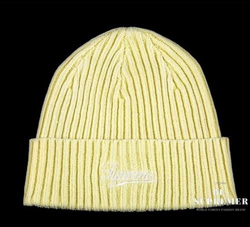 Supreme通販専門店】Supreme Bleached Rib Beanie ニット帽 イエロー