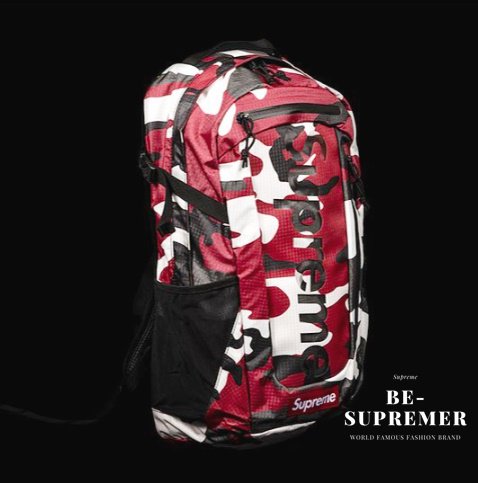 18FW supreme Backpack Red バックパック