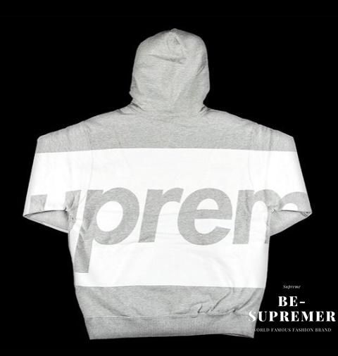 Supreme Big Logo Hooded Sweatshirt