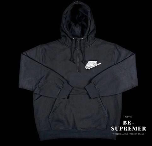 Supreme シュプリーム 21SS Nike Half Zip Hooded Sweatshirt ナイキハーフジップフードパーカー ブラック |  メンズファッション - Supreme(シュプリーム)オンライン通販専門店 Be-Supremer