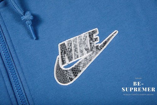 Supreme シュプリーム 21SS Nike Half Zip Hooded Sweatshirt ナイキハーフジップフードパーカー | ブルー  - Supreme(シュプリーム)オンライン通販専門店 Be-Supremer