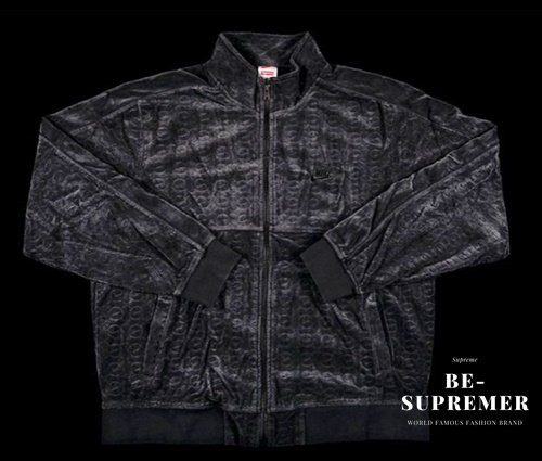 Supreme Nike Velour Track Jacket ジャケット ブラック 新品通販 - Be-Supremer