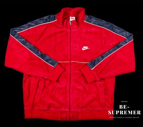 Supreme Nike Velour Track Jacket ジャケット レッド 新品通販 - Be-Supremer