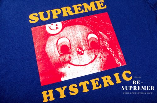 Supreme(シュプリーム) Hysteric Glamour Crewneck クルーネック・トレーナー ダークロイヤル 新品通販 -  Be-Supremer