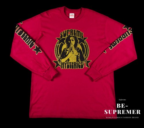 Supreme シュプリーム 21SS HYSTERIC GLAMOUR L/S Tee ヒステリック 
