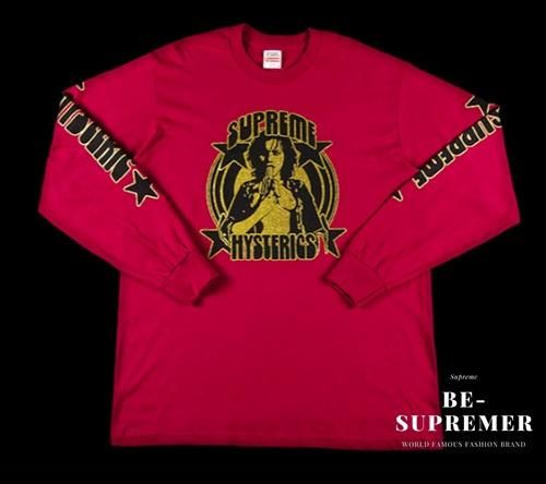 Supreme(シュプリーム) HYSTERIC GLAMOUR L/S Tee ロンT ダーク ...