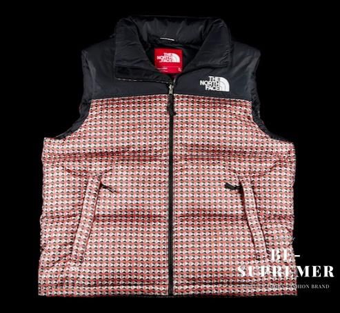 Supreme The North Face Studded Nuptse Vestベストレッド 新品通販 - Be-Supremer