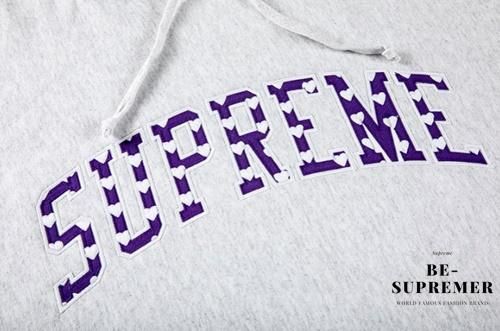 Supreme Hearts Arc Hooded Sweatshirt パーカーアッシュグレー