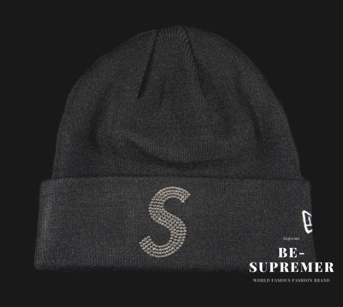 Supreme New Era Swarovski S Logo Beanie ニット帽 ブラック新品の通販- Be-Supremer