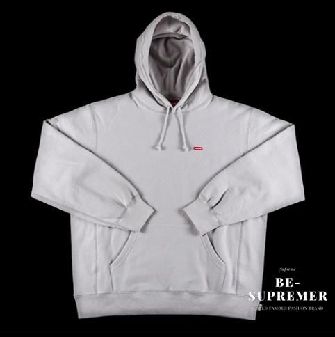 Supreme Small Box Hooded Sweatshirt パーカーグレー 新品通販 - Be ...