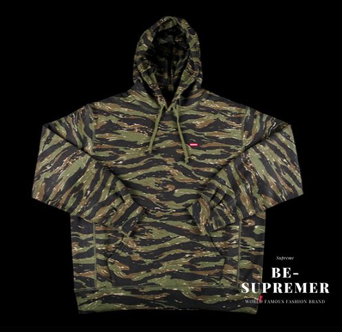 Supreme Small Box Hooded Sweatshirt パーカータイガーストライプカモ 新品通販 - Be-Supremer