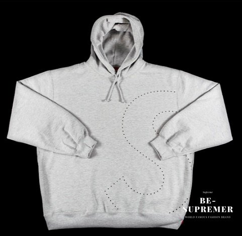 Supreme S Logo Hooded Sweatshirt グレーSロゴ