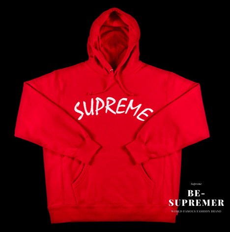 Supreme FTP Arc Hooded Sweatshirt パーカーウォッシュレッド 新品