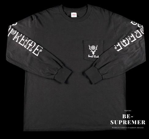 Supreme(シュプリーム) Thrasher Multi Logo L/S Tee ロンT アッシュ