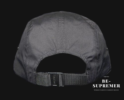 Supreme Reversed Label Camp Cap キャップ帽子 ブラック新品の通販 